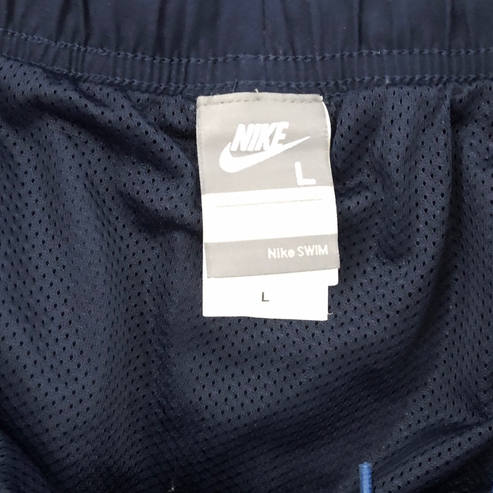 Nike Navy Swim Shorts - Picture 3 of 9